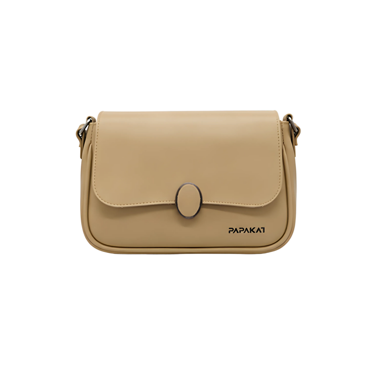 Oval Lock Crossbody