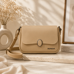 Oval Lock Crossbody